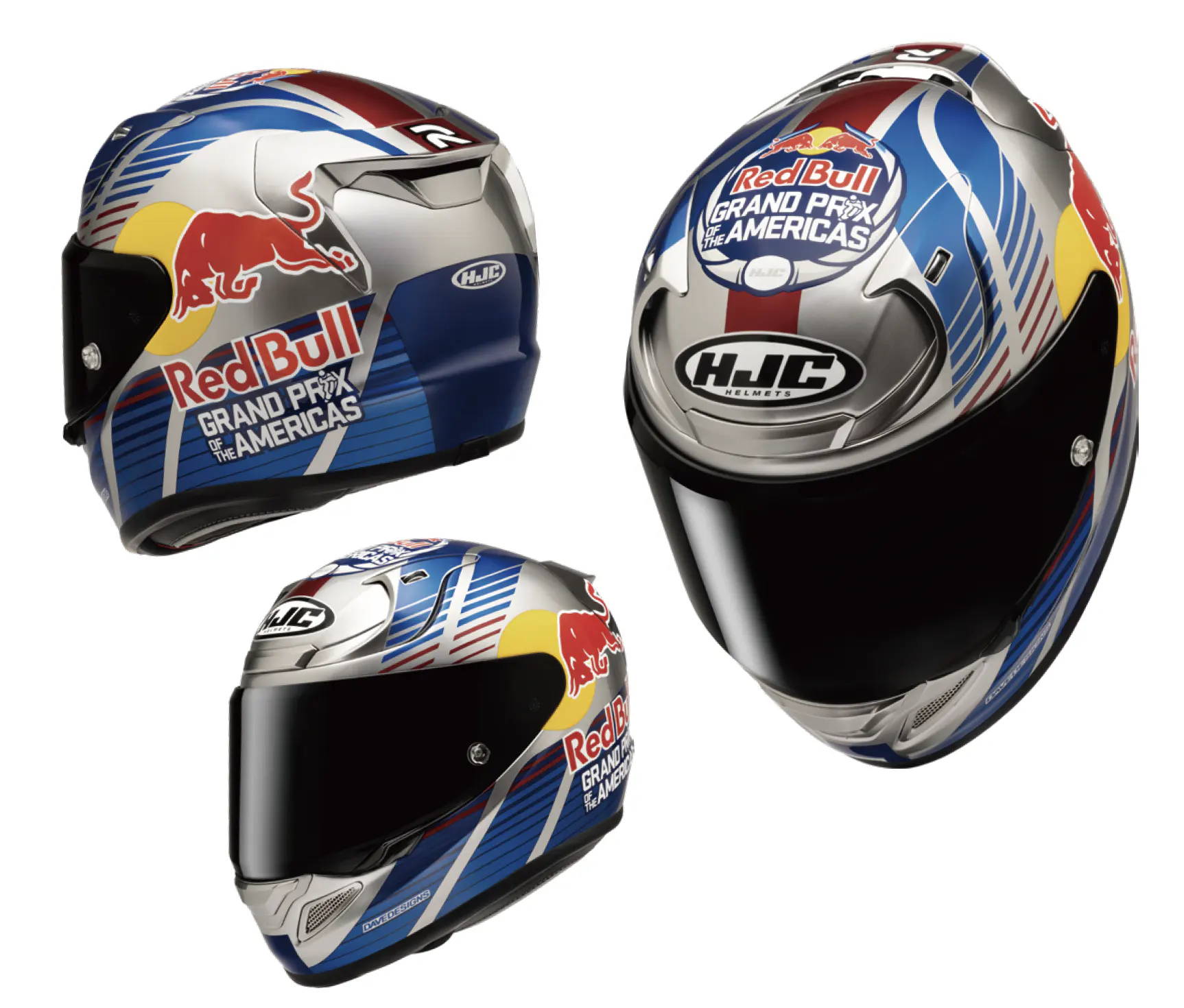 RPHA 12 RED BULL AUSTIN GP II – HJC HELMETS US
